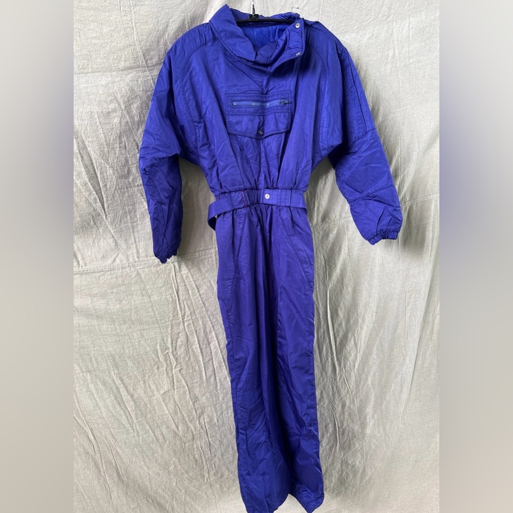 Vintage Womens Nils Size 4 Purple / blueish Ski Suit